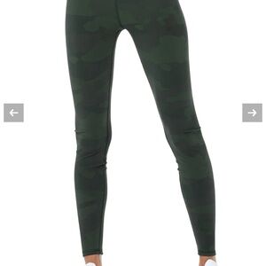 Alo Yoga Hunter Camouflage High Waist Vapor Legging size L women ( NWT)